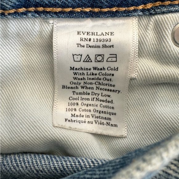 Everlane The Denim Short Light Wash - Picture 6 of 6